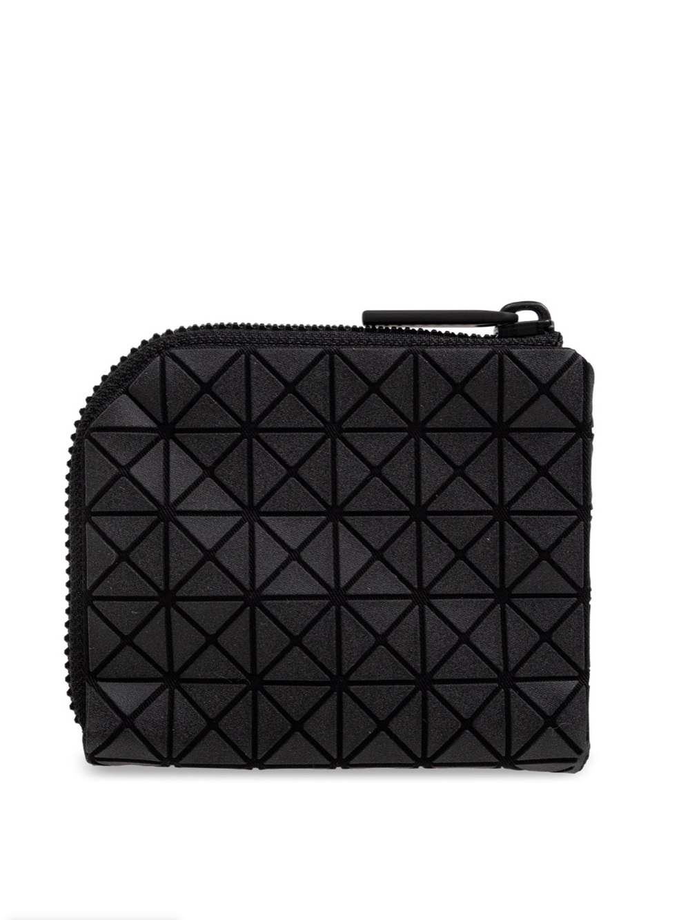 Bao Bao Issey Miyake Geometric Textured Zip Wallet in Black - Picture 2 of 13